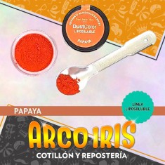 Dust Color Lipo Papaya Xu - Colorante Polvo Liposoluble Pascua