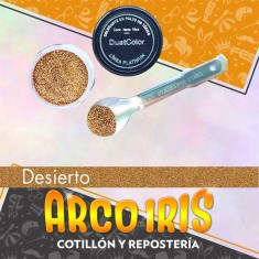 Dust Color Platinum Desierto Xu - Colorante Polvo Brillo Pascua