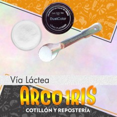 Dust Color Platinum Via Lactea Xu - Colorante Polvo Brillo Pascua