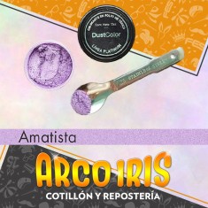 Dust Color Platinum Amatista Nacarado Xu - Colorante Polvo Liposoluble Pascua