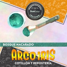 Dust Color Platinum Bosque Nacarado Xu - Colorante Polvo Liposoluble Pascua
