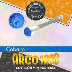 Dust Color Platinum Cobalto Nacarado Xu - Colorante Polvo Liposoluble Pascua