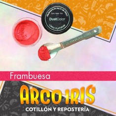 Dust Color Platinum Frambuesa Nacarado Xu - Colorante Polvo Liposoluble Pascua