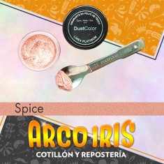 Dust Color Platinum Spice Nacarado Xu - Colorante Polvo Liposoluble Pascua