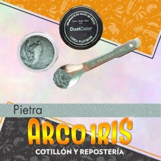 Dust Color Platinum Pietra Xu - Colorante Polvo Brillo Pascua