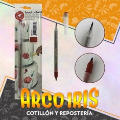 Marcador Comestible Xu - Gourmet 2 Puntas Food Colors