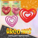 Cortante Plastico Corazon X 6 - Valentin Cooper