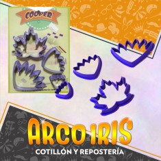 Cortante Plastico Hiedra X 4 - N. 6 - Cooper