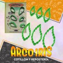 Cortante Plastico Hojas Rizadas X 6 - N. 7 - Cooper