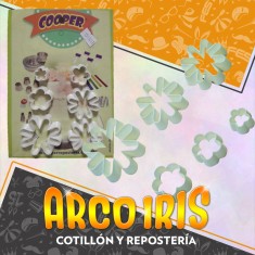 Cortante Plastico Margarita X 6 - N. 9 - Cooper