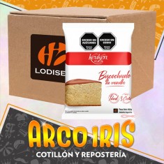 Keuken Mix Bizcochuelo Vainilla 12 X 500 Gr - Caja Premezcla