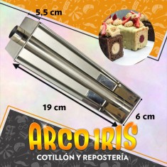 Molde Lingote Con Tubo Chico Xu - 19 X 6 X 5.5 Cm - Cooper