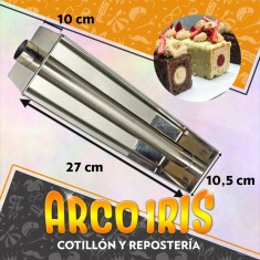 Molde Lingote Con Tubo Mediano Alto Xu - 27 X 10 X 10.5 Cm Cooper