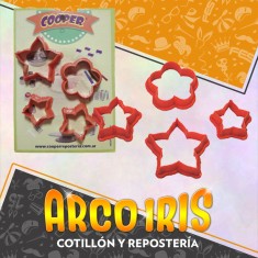 Cortante Plastico Sepalos X 4 - N. 4 - Cooper