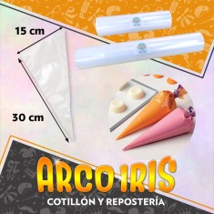 Manga Descartable En Rollo 15 X 30 Cm X 20 - Pascua - Cooper