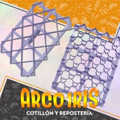 Marcador Plastico Xu - Con Manija Rombo/corazon/mono/cuadrado Stampo Imbottitura Modelo 1-2 Capitone Cooper