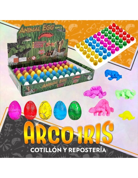 Huevo Dino Nace Y Crece X 60 - Huevos Con Animales Dentro Crece Con El Agua Distintos Animales Animal Egg