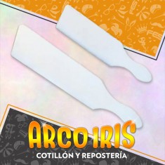 Espatula Plastica X 2 Blancas Xu - Cooper