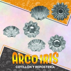 Tarteletas Chicas Acero Aluminizado X 6 - Blister Cooper