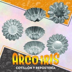 Tarteletas Grandes Acero Aluminizado X 6 - Blister Cooper