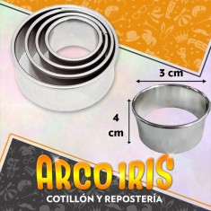 Cortante 3 Cm Alto 4 Cm - Dona Clara