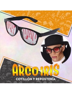 Anteojos Sangrientos Xu - Lentes Sangrientos Halloween Party Store