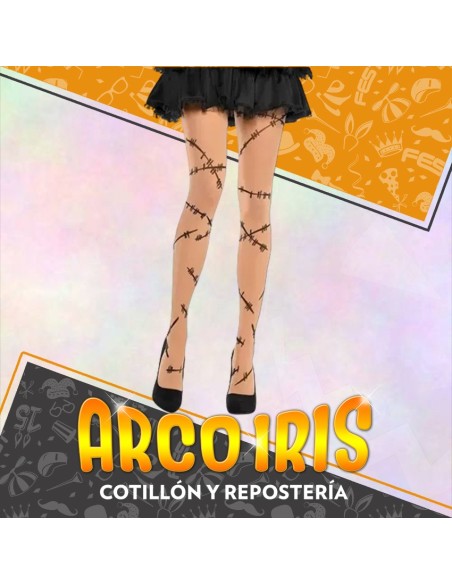 Medias Cicatriz Negra Xu - Halloween Party Store