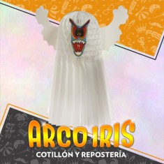 Guirnalda Fantasma 45 Cm. Adorno  Halloween Rondi