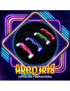 Luminoso Anteojo Con 2 Led X 12 - Minero Sin Vidrio