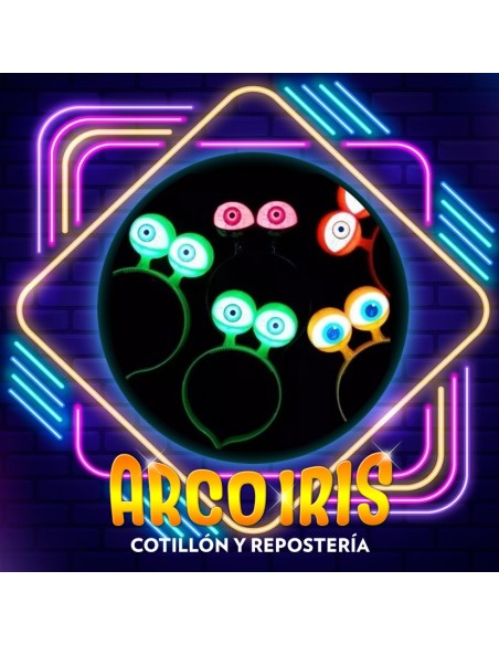 Luminoso Vincha Ojos X 10 - Led