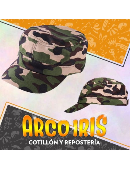 Gorro Gorra Militar Tela - Party Store