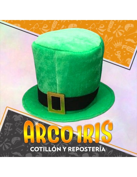 Gorro Galera Verde Con Hebilla Xu - San Patricio Party Store