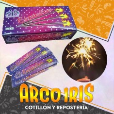 Estrellita 16 Cm X 5 - En Sobre Sparkles Vela Party Store