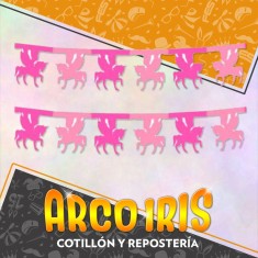 Guirnalda Unicornio Nena Xu - 3.6 Mt Party Store