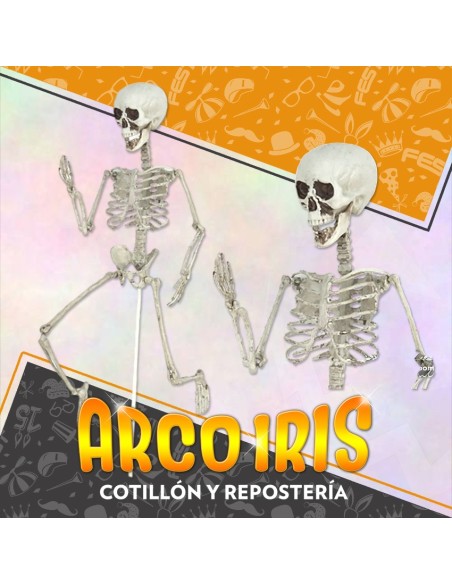 Esqueleto De Jardin Articulado 74 X 18 Cm - Halloween Party Store