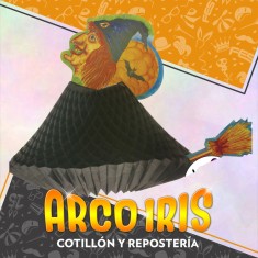 Guirnalda Bruja Voladora Xu - Liquidacion No Viene Mas Halloween Rondi