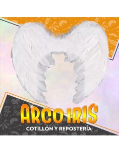 Ala Angel Plumas Blanca Xu - Party Store