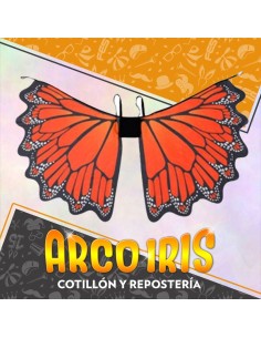 Ala Mariposa Aurora Tela Sin Alambre - Party Store