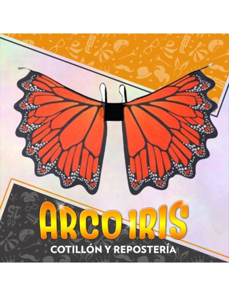 Ala Mariposa Aurora Tela Sin Alambre - Party Store
