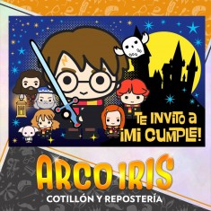 Harry Invitacion X 10 Potter