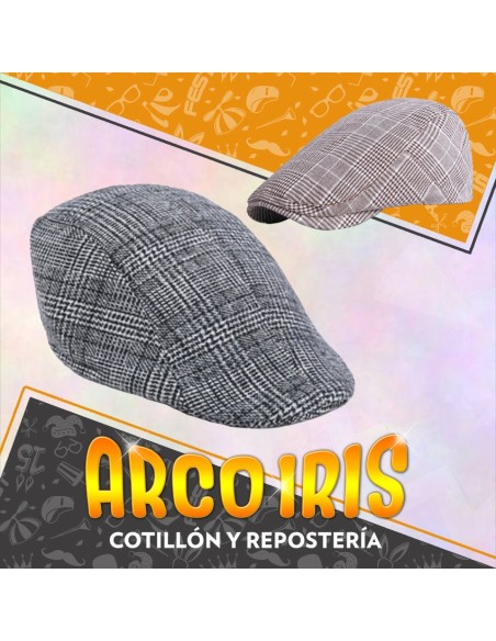Gorro Boina Inglesa Xu - Escoces Rayas Gulp Caps Peaky