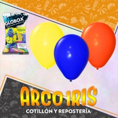 Globo Fluo 15 X 25 Surtido - Globox