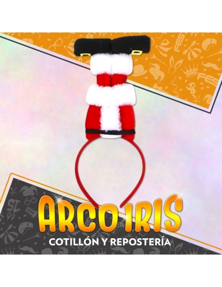 Vincha Santa En Chimenea Xu - Papa Noel Navidad Party Store