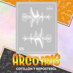 Placas Pino De Navidad Xu - Motivo 1 +4-5% Promo Por Cantidad Parpen