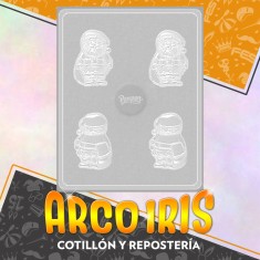 Placas Papa Noel Xu - +4-5% Navidad Promo Por Cantidad Parpen