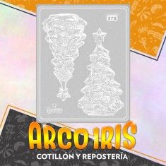 Placas Pino De Navidad Xu - Motivo 2 +4-5% Promo Por Cantidad Parpen