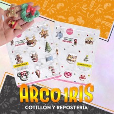 Placas Set Minicandy Navideno X 2 - Cristal Navidad Parpen