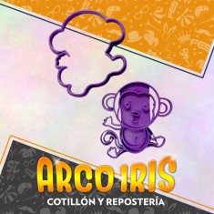 Cortante Cookies Monito - Plastico