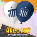 Talleres Globos Premium X 6 - Latex 12 Impresion Total Equipos Futbol
