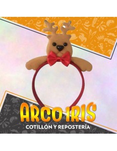 Vincha Reno Peluche Xu - Navidad Party Store